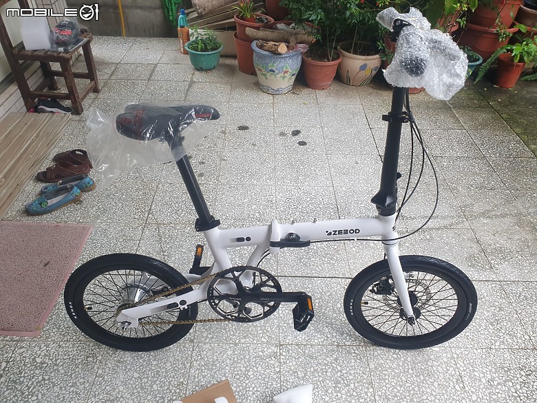 ---------- 2024-0524_ZEBOD澤邦16吋內變七速摺疊車ZB7WH簡單開箱 ----------