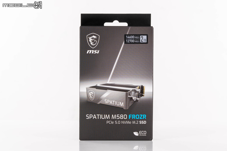 微星 SPATIUM M580 FROZR PCIe 5.0 固態硬碟實測 以大型散熱設計打造更快傳輸效能