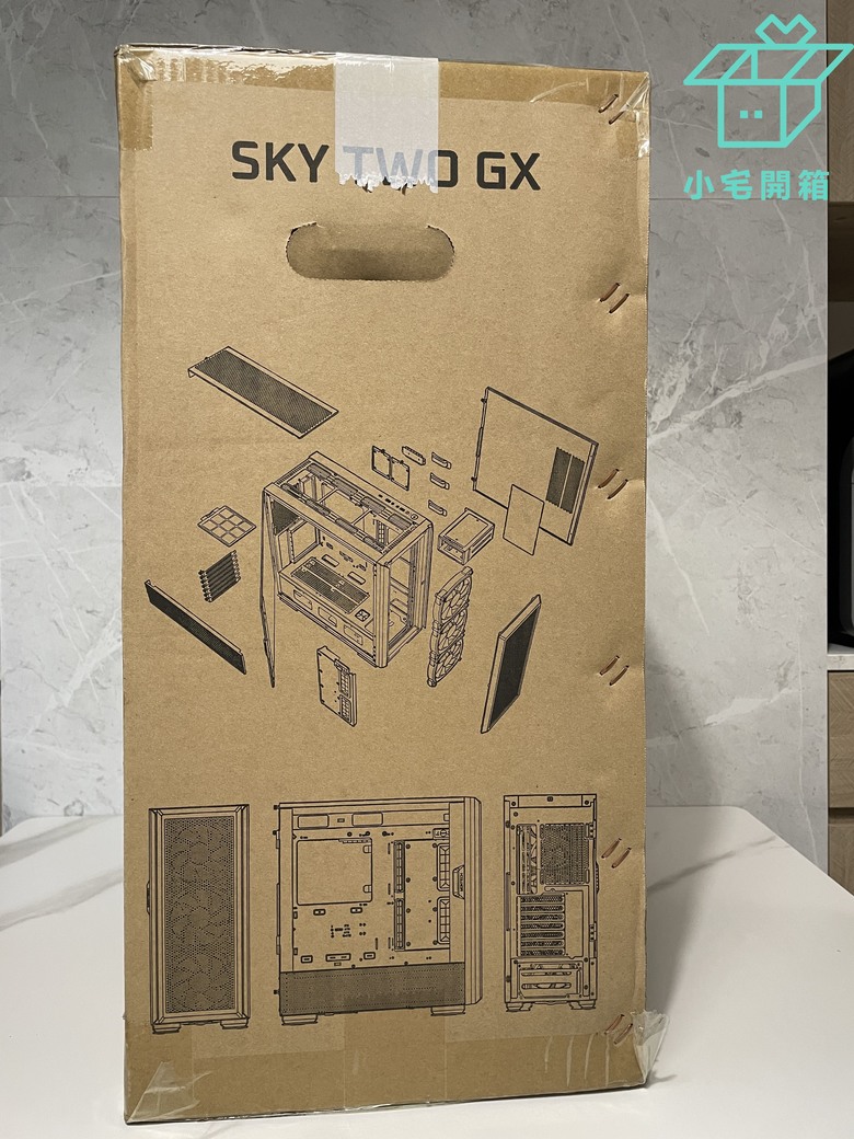 點我看大圖 【小宅開箱】經典再進化,君主SKY TWO GX機殼火熱開箱 "抽機殼"福利活動!!