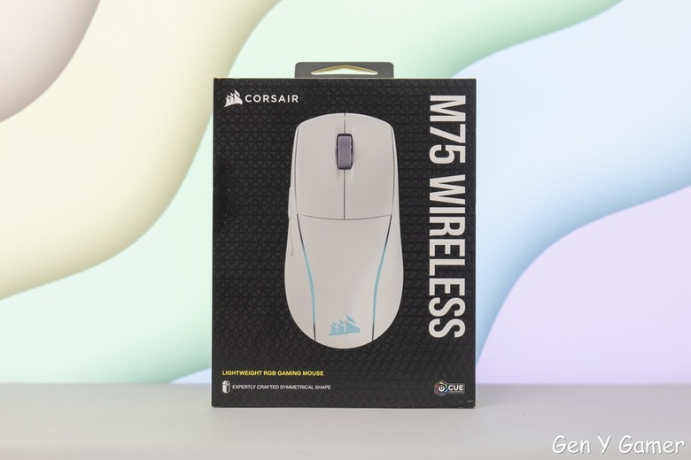 點我看大圖 白色款 M75 真的來了!Corsair M75 Wireless 遊戲滑鼠