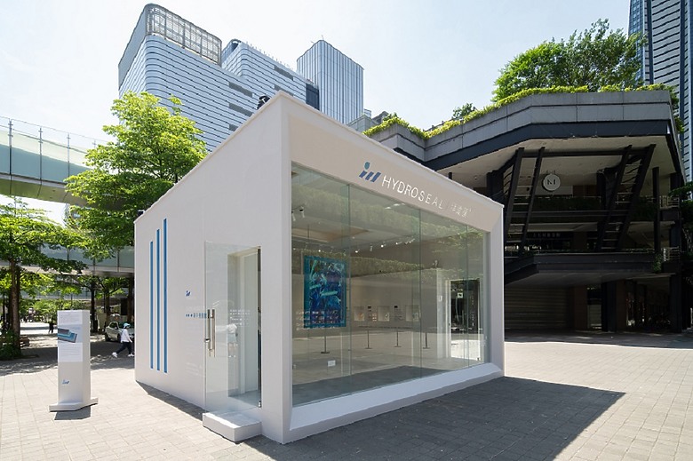 雨中有藝!防水工程龍頭易兆企業 打造全球首座「易兆雨中美術館」