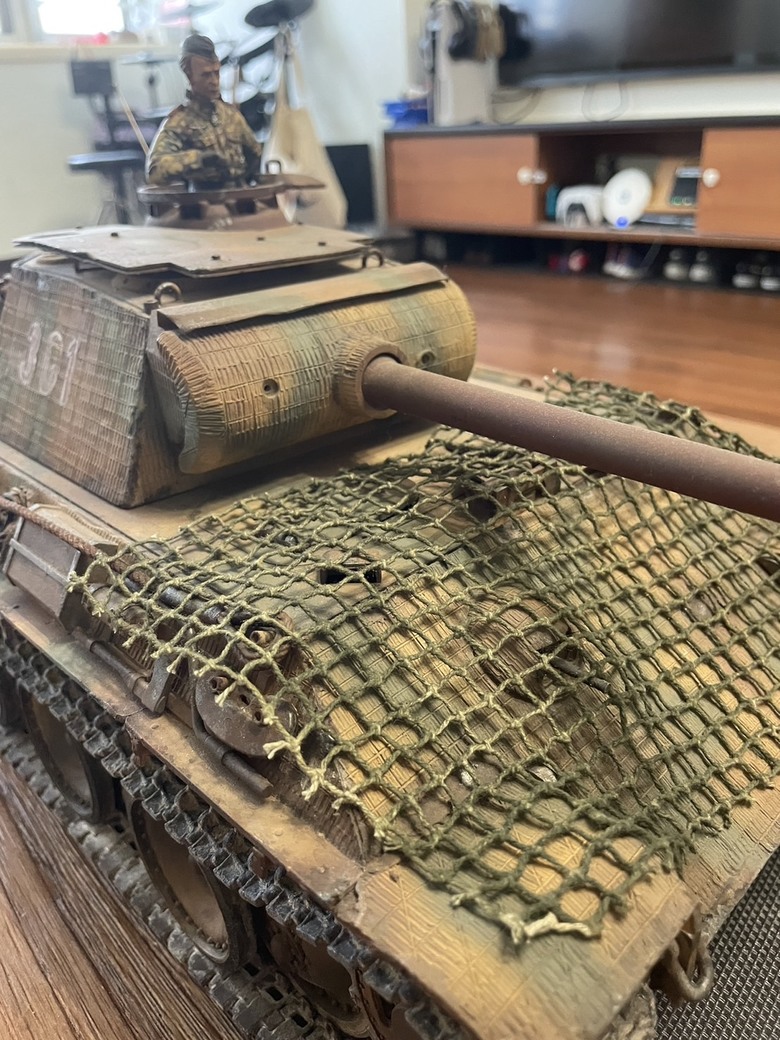 TAMIYA 1/16 (56022) GERMAN PANTHER TYPE G Full-Option Kit 坦克 遙控版分享