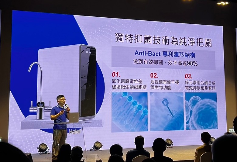 2024海爾新品發表會分享 家用首選的淨水瞬熱二合一機種
