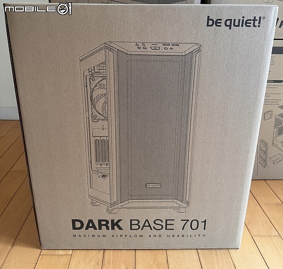 寬敞大空間高質感兼具靜音 be quiet! DARK BASE 701 白色版