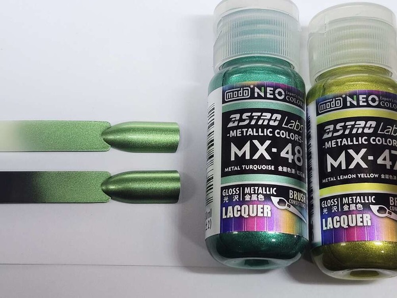 [新漆料心得] - 摩多新漆列系 Modo Astro Labs 金屬色源系列 簡易使用心得