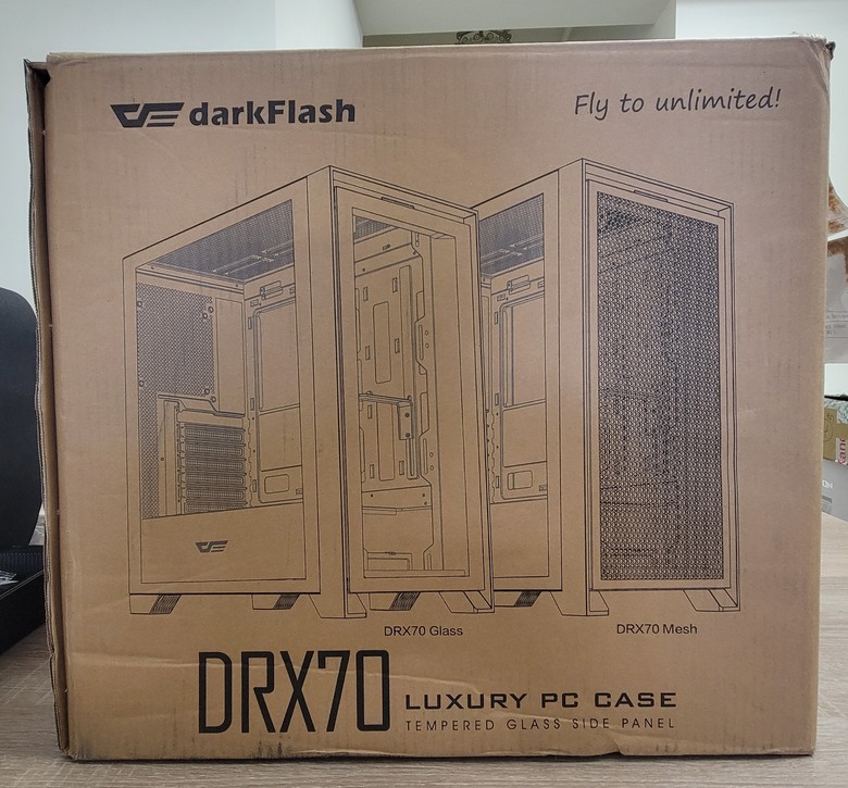 darkFlash大飛 DRX70 Mesh 與 DN冰旋峰240 的組合開箱