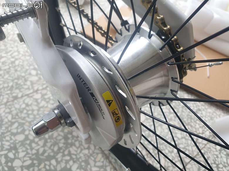 ---------- 2024-0524_ZEBOD澤邦16吋內變七速摺疊車ZB7WH簡單開箱 ----------