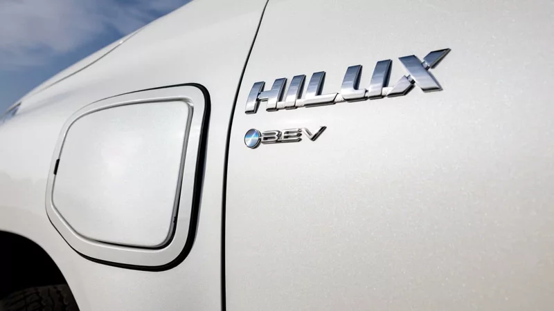 純電貨卡再一發!全新Toyota Hilux EV將於2025年量產