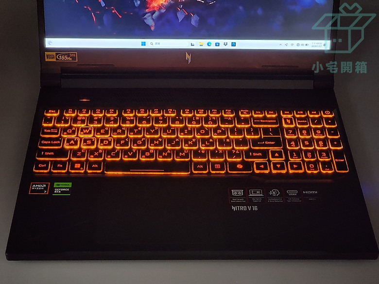 【小宅開箱】acer Nitro V ANV16-41 A+N更有性價比，電池優化享受電競文書續航