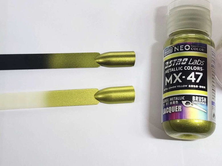 [新漆料心得] - 摩多新漆列系 Modo Astro Labs 金屬色源系列 簡易使用心得