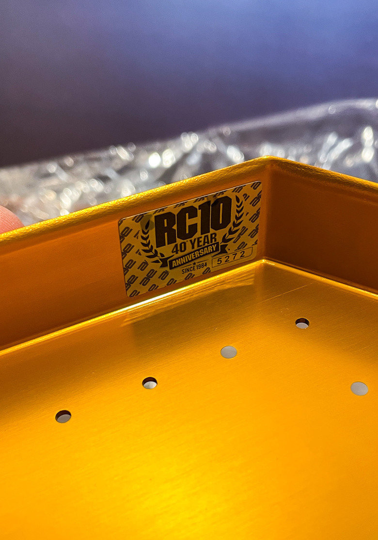 RC10 40周年紀念版，製作過程