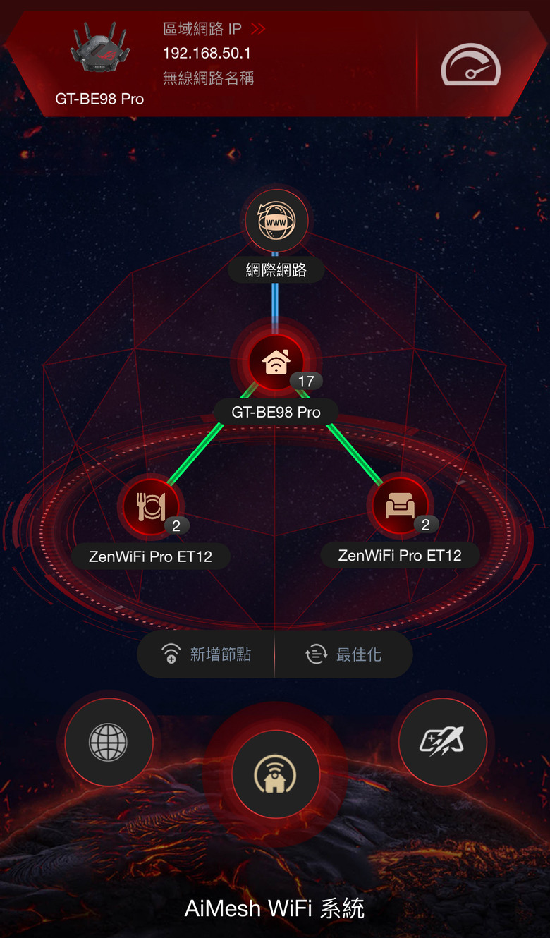 ASUS GT-BE98 Pro WiFi 7 路由器 ROG敗家之眼 速度完勝