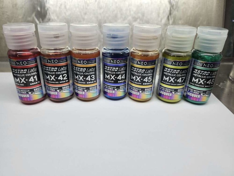 [新漆料心得] - 摩多新漆列系 Modo Astro Labs 金屬色源系列 簡易使用心得