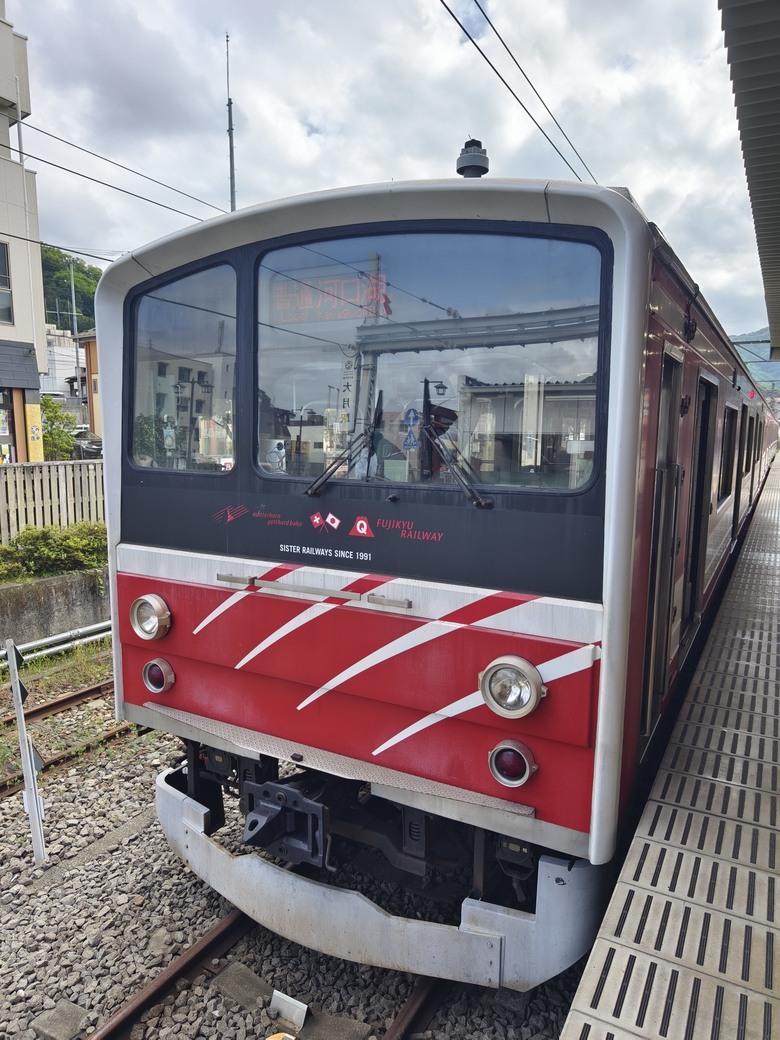 東京出發!前往富士山 大月駅 富士急行 富士山駅 分享