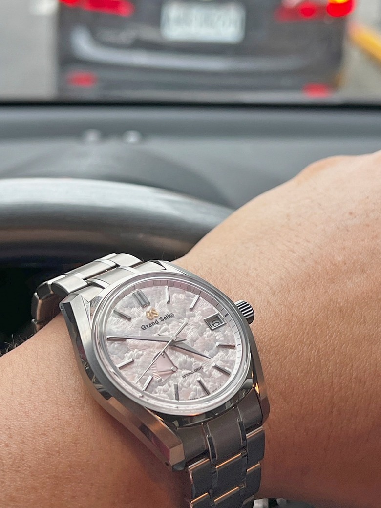 手腕上的櫻花祭,Grand Seiko春分SBGA413