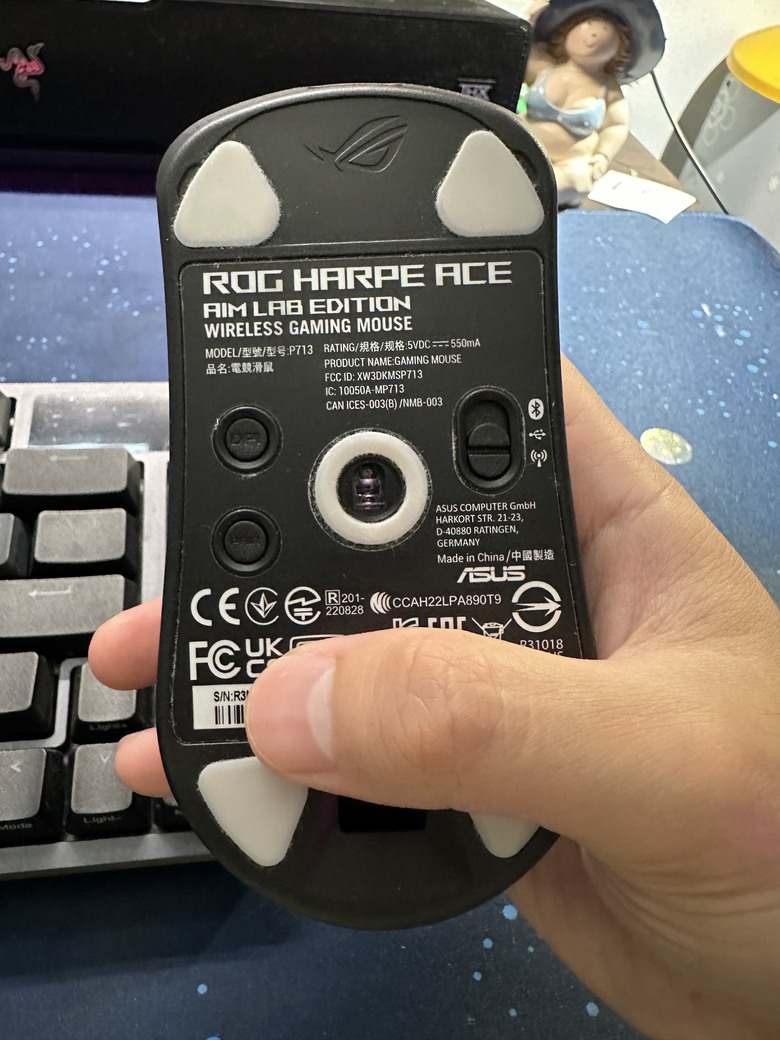 ROG Harpe Ace Aim Lab edition 滑鼠使用評論