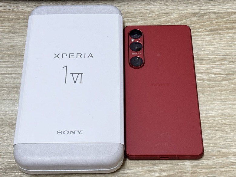 **開箱** Sony Xperia 1 VI 緋紅到貨