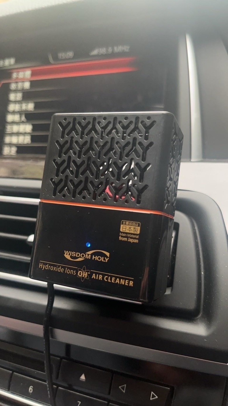 智聖車用石墨烯空氣清淨機 開箱心得
