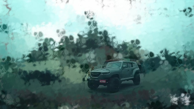 Rezvani Motors Tank 試車階段