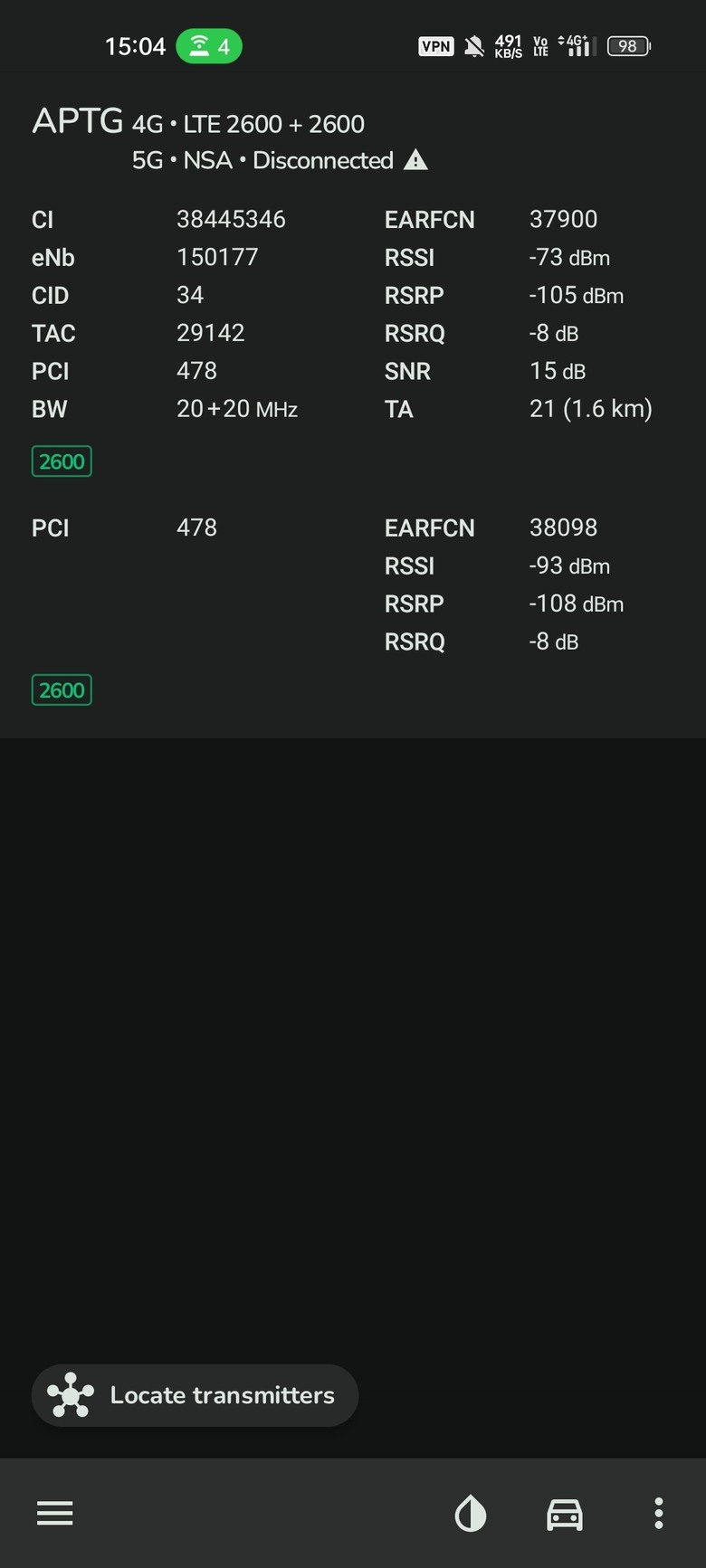 亞太電信雙B38