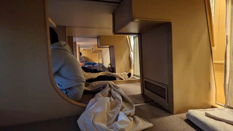 點我看大圖 搭乘寢台列車SUNRISE瀨戶・出雲號到島根縣出雲大社