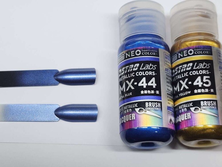 [新漆料心得] - 摩多新漆列系 Modo Astro Labs 金屬色源系列 簡易使用心得