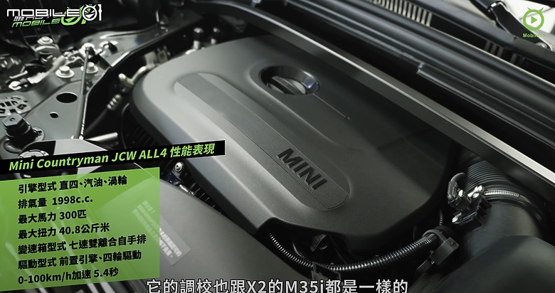 【影音試駕】Mini Countryman JCW All4,更貼近市場,但依舊夠快夠狂!