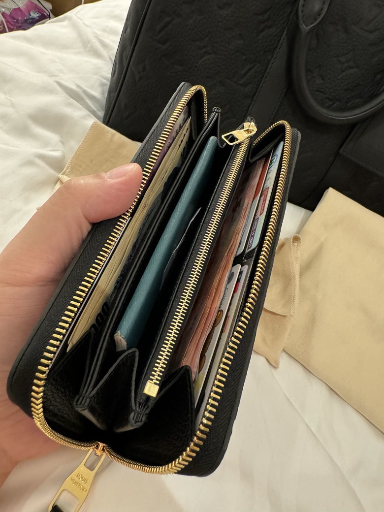 LV Keepall Bandoulière 35 & Monogram Empreinte 長夾