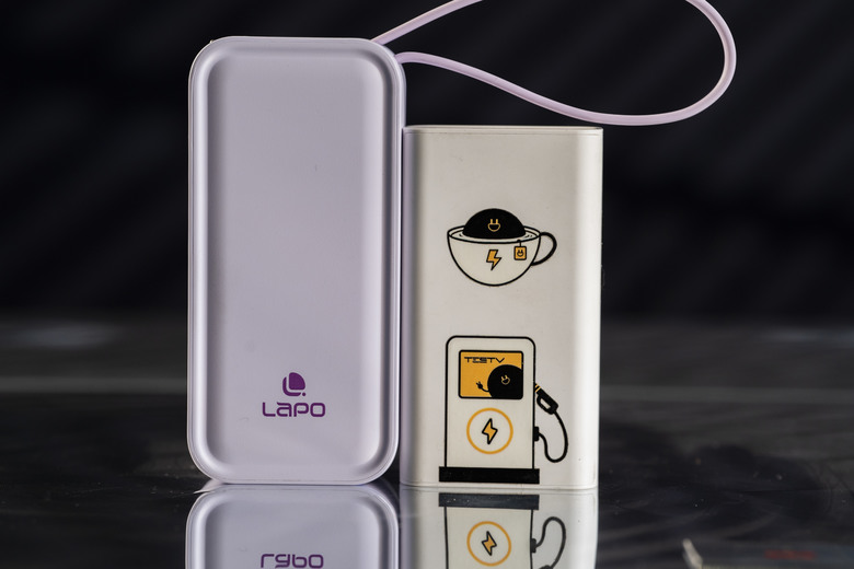 【開箱測試】LAPO WT-06C 二合一充電器行動電源 對比idmix ch10
