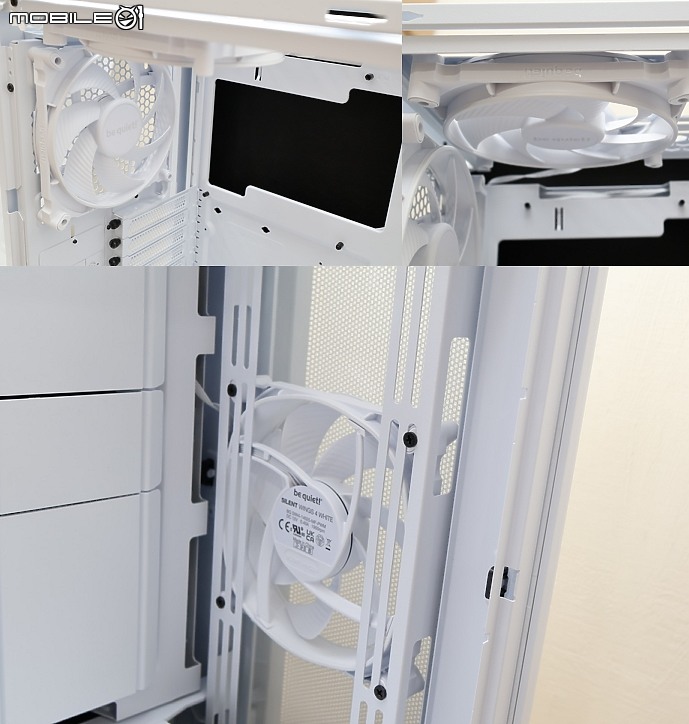 寬敞大空間高質感兼具靜音 be quiet! DARK BASE 701 白色版