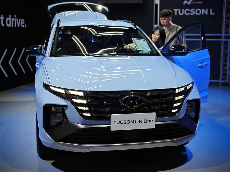 點我看大圖 華山IONIQ 5N+TUCSON L N-Line賞車