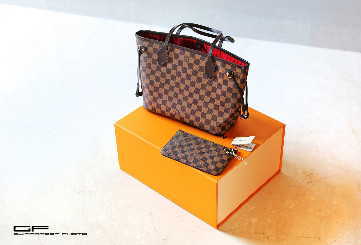 --棋盤托特-- LV Neverfull PM (N40600) 簡易開箱