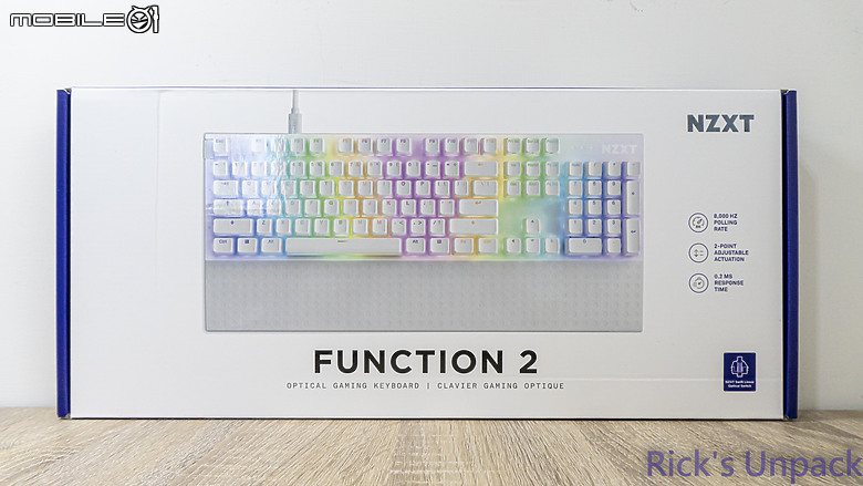 【開箱】NZXT邁向競技之路 | NZXT LIFT 2 ERGO WHITE & NZXT FUNCTION 2 WHITE