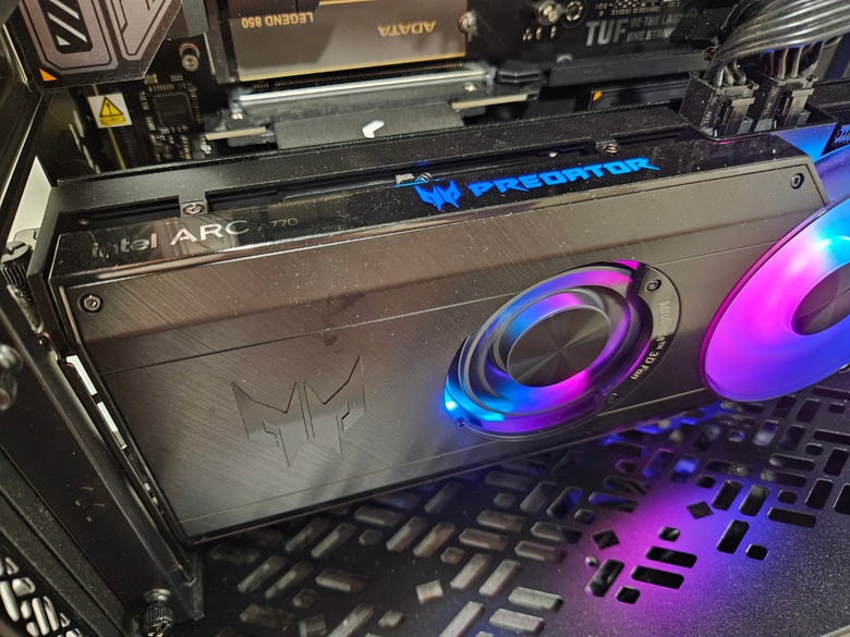 【開箱】萬元級高CP首選！16GB量大管飽！Acer Predator BiFrost Intel Arc A770 OC 顯示卡