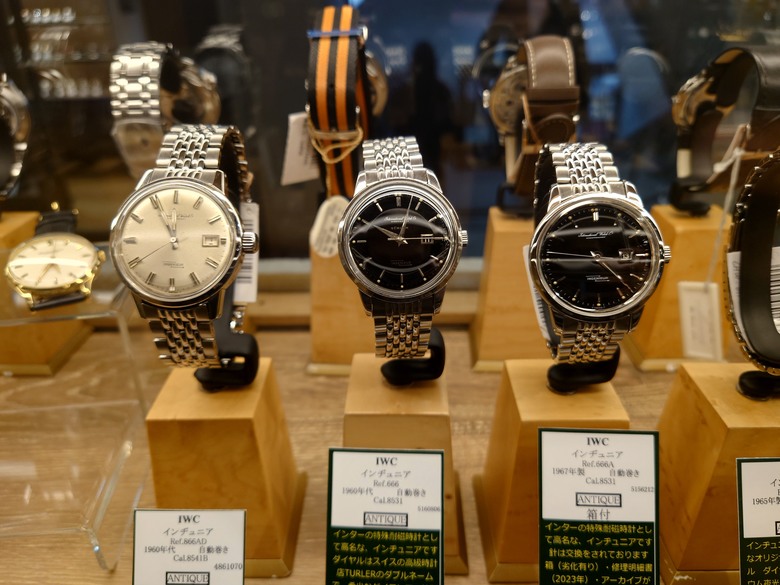 點我看大圖 一日快閃中野買表記-Navitimer Ref. 806 1959 開箱與2024 ROLEX價格與IWC 骨董錶分享