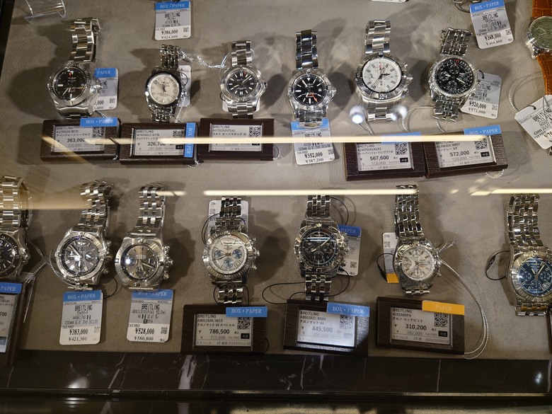 點我看大圖 一日快閃中野買表記-Navitimer Ref. 806 1959 開箱與2024 ROLEX價格與IWC 骨董錶分享