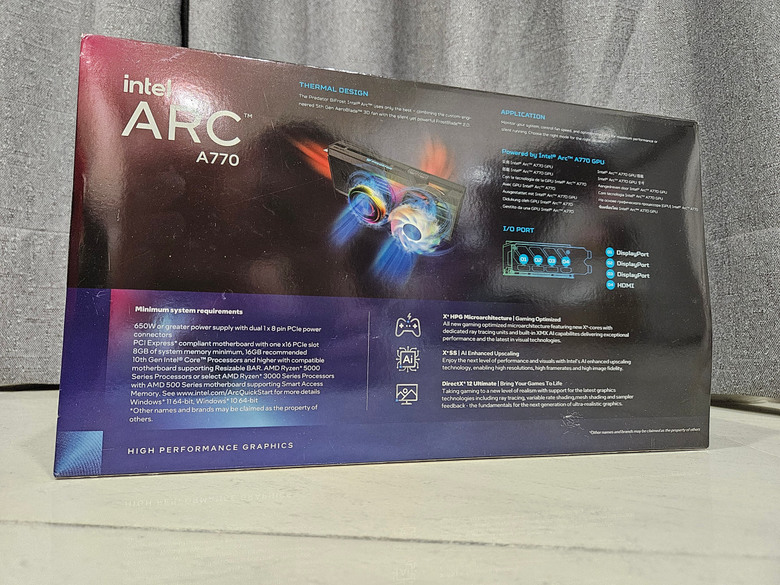 【開箱】萬元級高CP首選！16GB量大管飽！Acer Predator BiFrost Intel Arc A770 OC 顯示卡