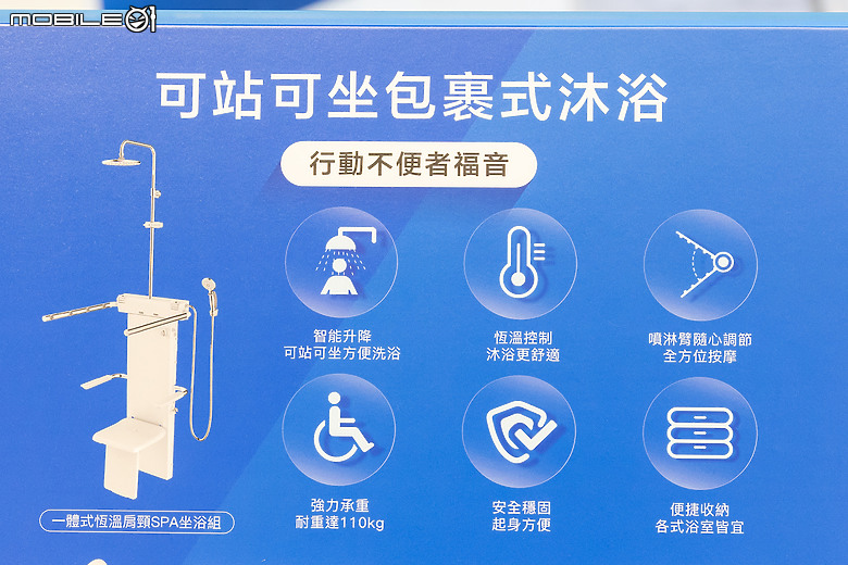 2024 海爾新品發表會，吸眼球的「一體式恆溫肩頸SPA坐浴組」！