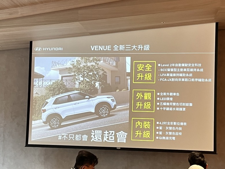 【快報】Hyundai小改款Venue售價公佈,四車型劃分自73.9萬元起!