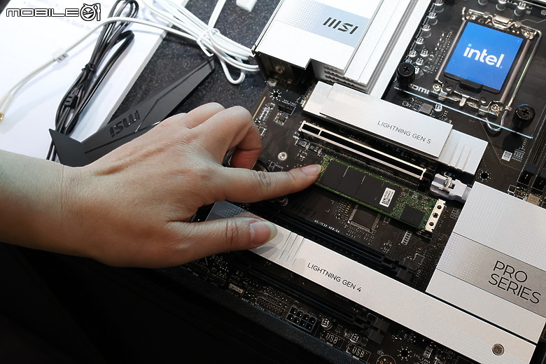 msi 微星 C+P 水冷/主板COMPUTEX 2024攤位參觀