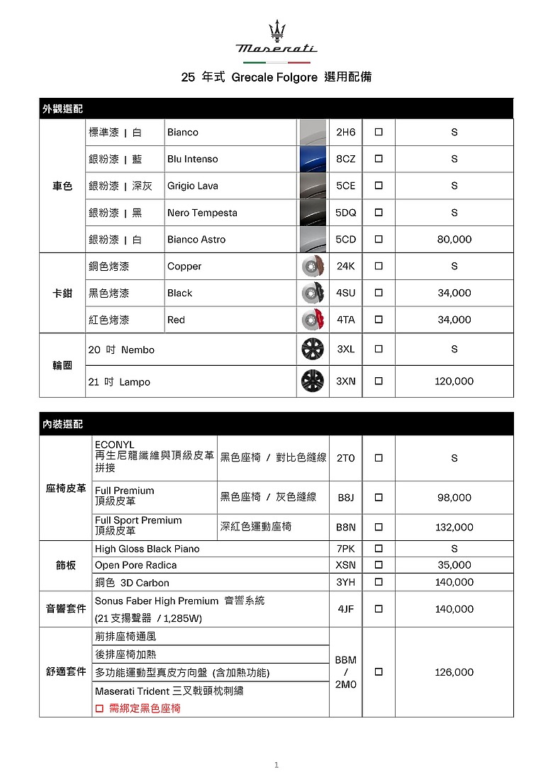 點我看大圖 【採訪】Maserati Folgore 純電車型首度在台亮相,GranTurismo Folgore 899 萬元、Grecale Folgore 499 萬元正式上市!