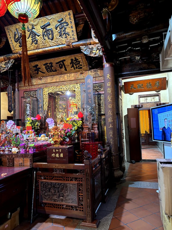 N MAX 之從故宮到新竹長和宮(相傳廟中有媽祖聖母的一束頭髮)