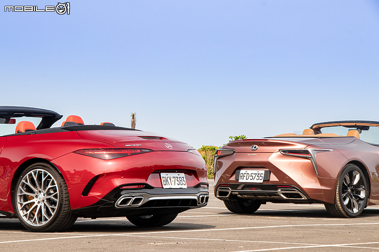八缸配上空就是真理!Mercedes-AMG SL 55 x Lexus LC 500 Convertible x Jaguar F-Type R75 Convertible
