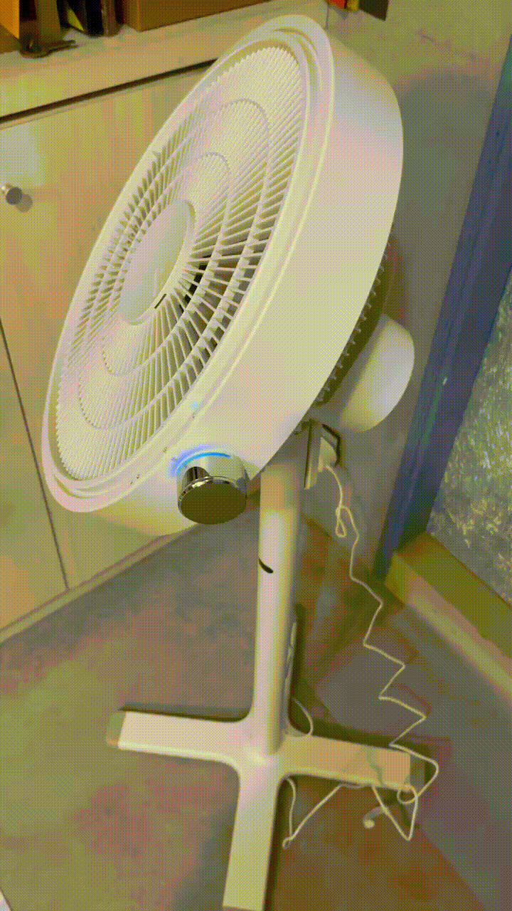小推kamome 303D靜柔自然電風扇 細節滿分!