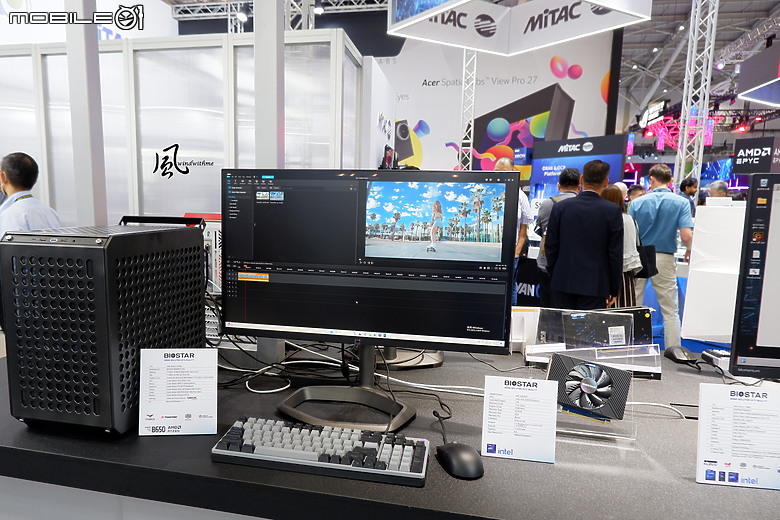 點我看大圖 windwithme COMPUTEX 2024 Connecting AI新品分享與ShowGirls