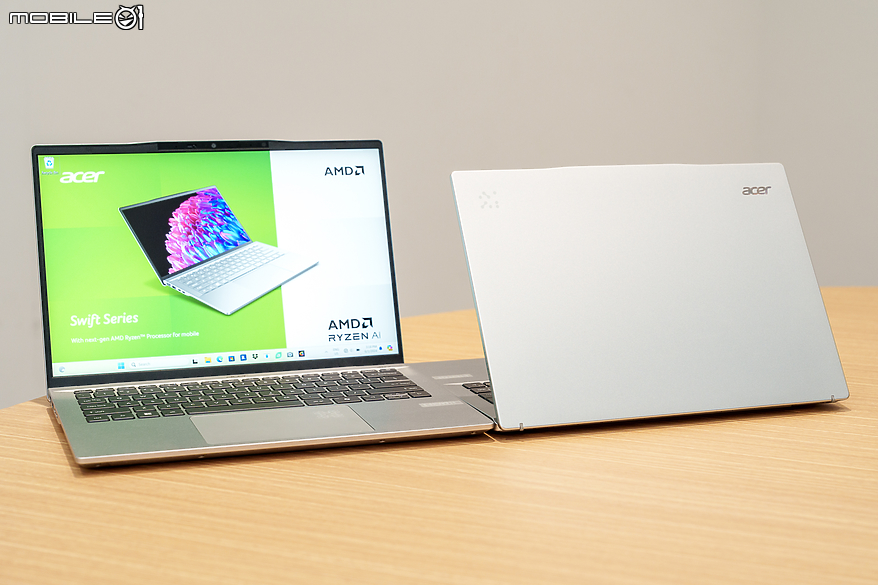 【Computex 2024】Acer 將於第三季推出搭載 AMD Ryzen AI 300 系列筆電處理器的 Swift 系列輕薄筆電