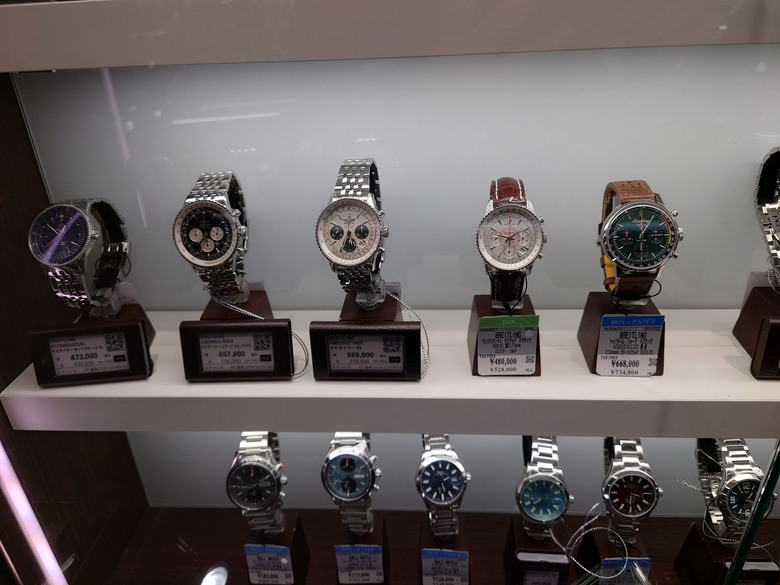 點我看大圖 一日快閃中野買表記-Navitimer Ref. 806 1959 開箱與2024 ROLEX價格與IWC 骨董錶分享