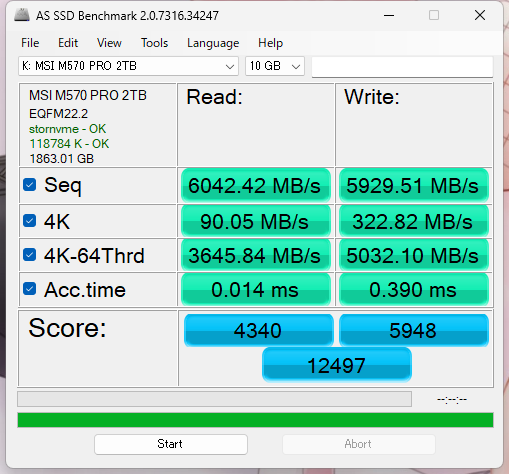 點我看大圖 msi SPATIUM M570 PRO FROZR Gen5也能有涼爽體驗