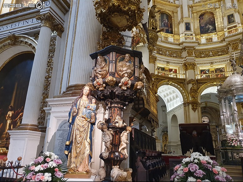 [大頭貓的海島] 格拉納達--格拉納達大教堂 阿拉伯街 (Spain: Granada Cathedral and Calle Calderería)