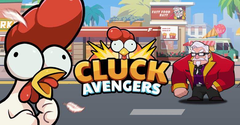 《Cluck Avengers - 小雞復仇》 成為炸雞快餐的小雞們 向人類發起復仇 終極放置 RPG 遊戲 | 合併+放置 雙重玩法 組成小雞戰隊 升級再進化 無盡放置 史詩般 Boss 戰